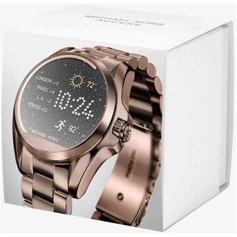 michael kors access bradshaw smartwatch mkt5007|michael kors bradshaw smartwatch battery.